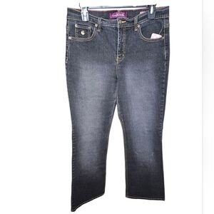 Gloria Vanderbilt Dark Wash Straight Leg Jeans